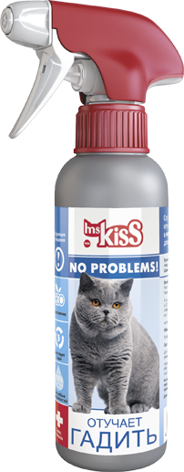 Спрей для кошек Ms.Kiss No problems Отучает гадить 200 мл.
